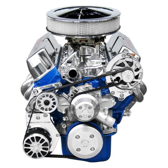 Ford Small Block Kit with Alternator and A/C – Concept ONE Pulley Systems